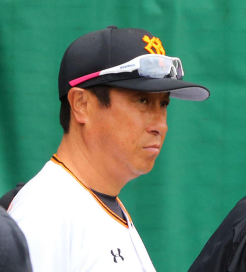 巨人宮本コーチ（2019年2月17日撮影）