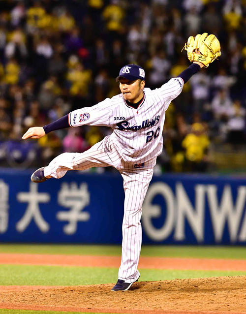 ヤクルト近藤一樹（2019年5月8日撮影）