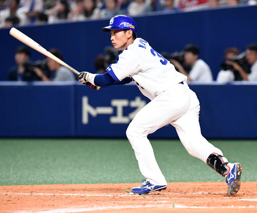 中日松井雅人（2018年7月17日撮影）