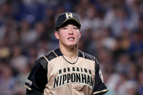 日本ハム吉田輝星（2019年6月23日撮影）