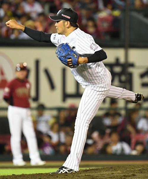 阪神に移籍する高野圭佑投手（18年8月18日撮影）