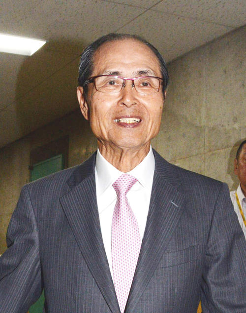 ソフトバンク王貞治会長（2018年6月1日撮影）