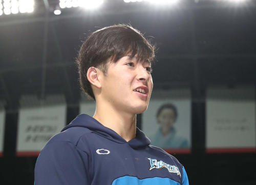 日本ハム吉田輝星（2019年6月26日撮影）