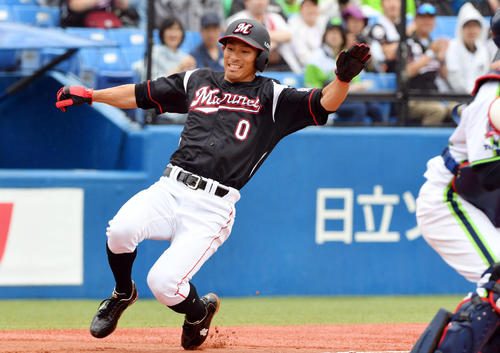 ロッテ荻野貴司