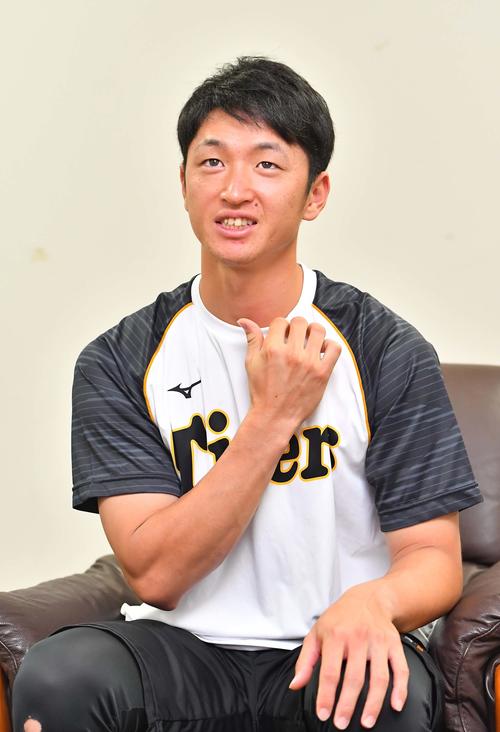 オールスターでの意気込みを語る近本