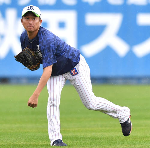 ヤクルト石川雅規（2019年6月29日撮影）