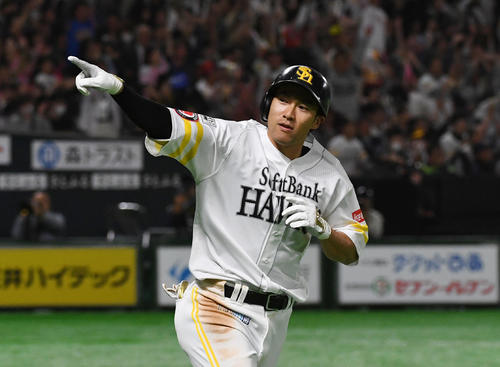 ソフトバンク柳田悠岐（2019年3月30日）