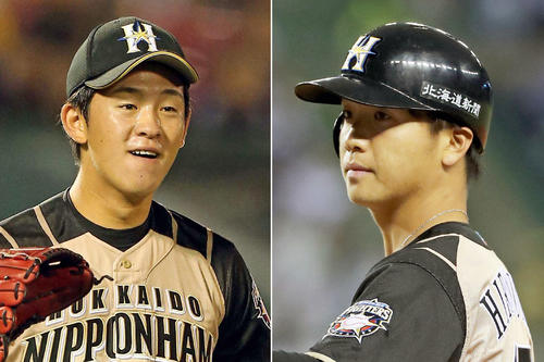 北浦竜次（左）、平沼翔太