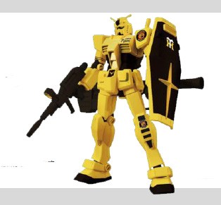ガンダム　タイガースバージョン