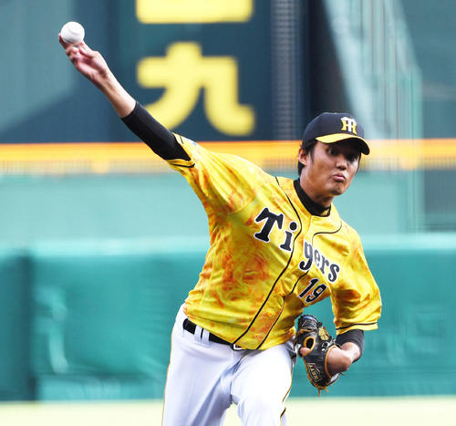 阪神対中日（ウエスタン）　阪神先発の藤浪晋太郎（撮影・奥田泰也）＝2019年7月26日、甲子園球場
