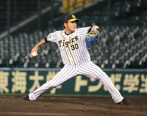 阪神高野圭佑（2019年7月16日撮影）
