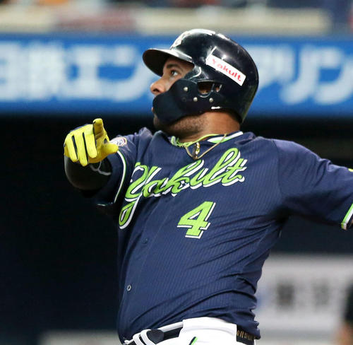 ヤクルト・バレンティン（2019年7月24日撮影）