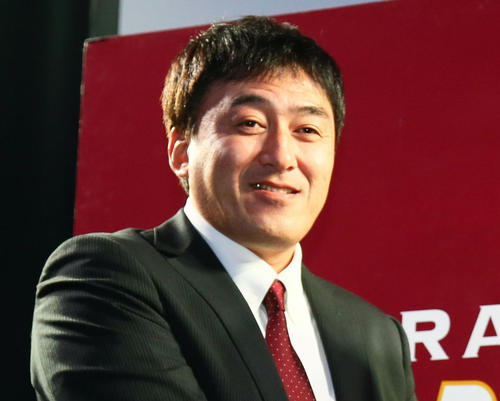 楽天石井一久GM（2018年12月1日撮影）