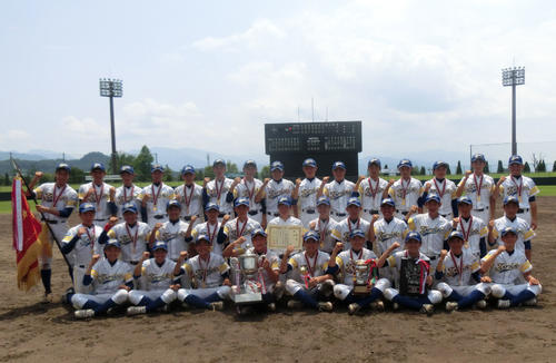 優勝した取手ナイン