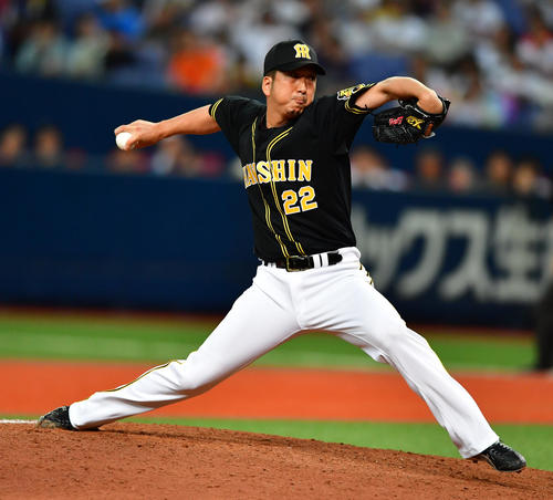 阪神藤川球児（2019年6月16日撮影）