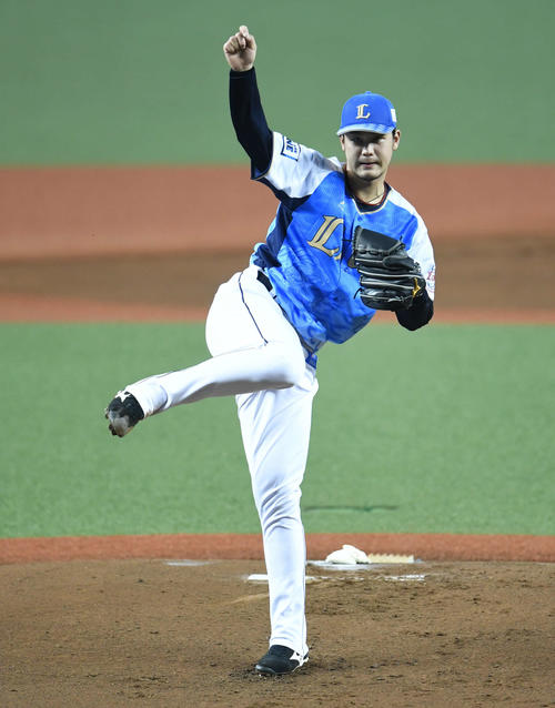 西武の高橋光成（2019年7月19日撮影）