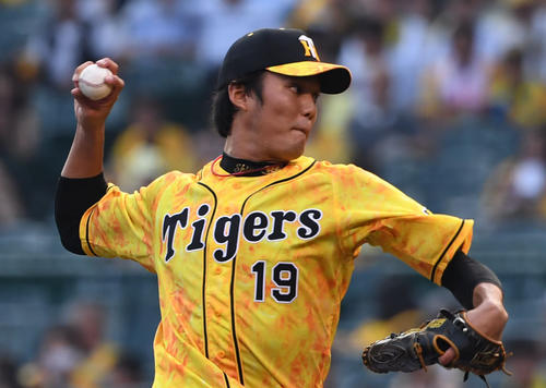 阪神対中日　阪神先発の藤浪晋太郎（撮影・奥田泰也）