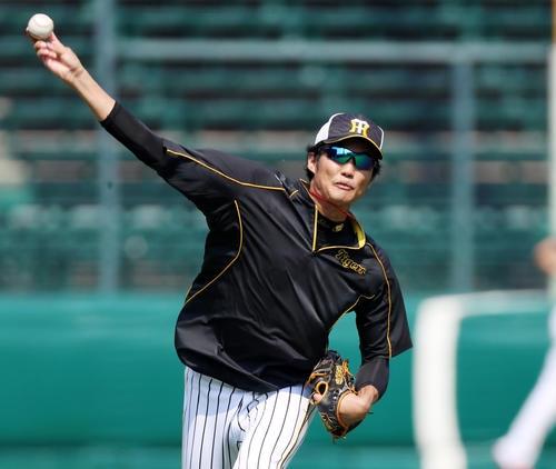 藤浪晋太郎（2019年7月31日撮影）