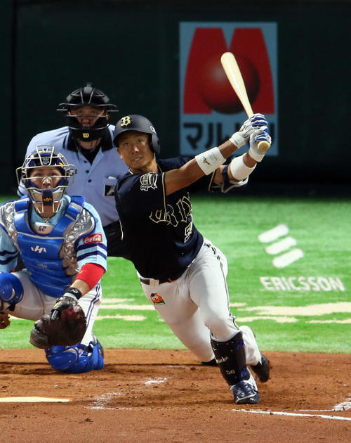 オリックス松井佑介（2019年7月27日撮影）