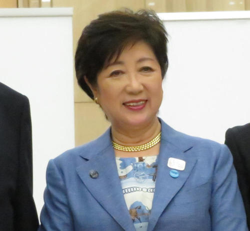小池百合子知事（2019年7月3日撮影）