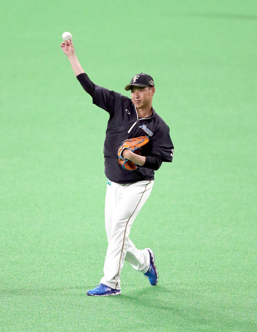 日本ハム村田透（2019年7月2日撮影）