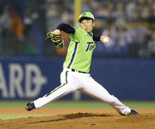 ヤクルト坂本光士郎（2019年4月24日撮影）