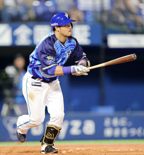 DeNA宮崎敏郎（2019年7月31日撮影）