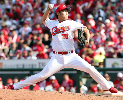 広島一岡竜司（2019年5月5日撮影）