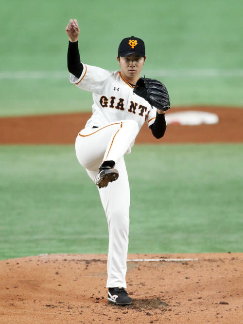 巨人高田萌生（2018年11月8日撮影）