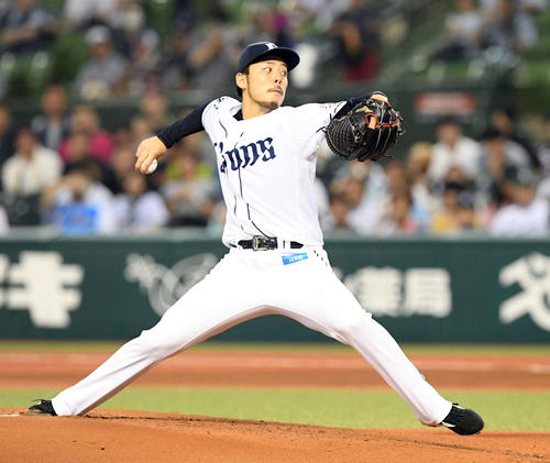 西武本田圭佑投手（2019年7月17日撮影）