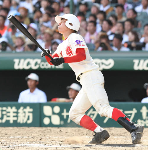 智弁和歌山・東妻（2019年8月13日）