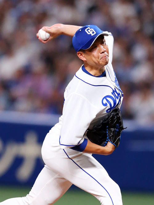 中日対巨人　中日先発の大野雄（撮影・垰建太）