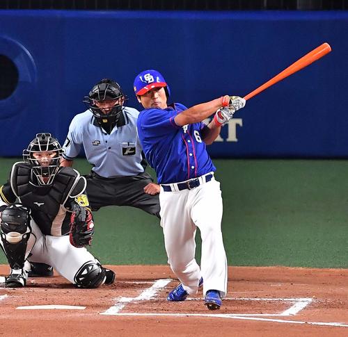 中日平田良介（2019年8月14日撮影）