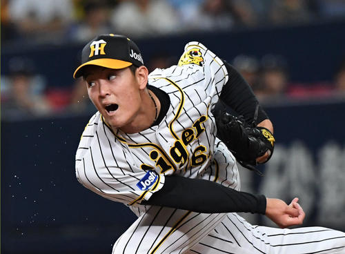 阪神対DeNA　6回力投する望月惇志（撮影・奥田泰也）
