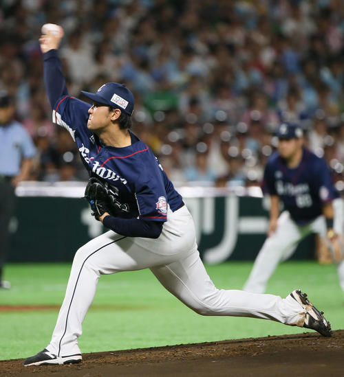 力投する高橋光（撮影・栗木一考）