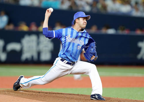 DeNA平良拳太郎投手（2019年8月22日撮影）