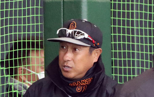 巨人宮本投手総合コーチ（2019年2月1日撮影）