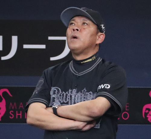 オリックス西村徳文監督（2019年8月24日撮影）