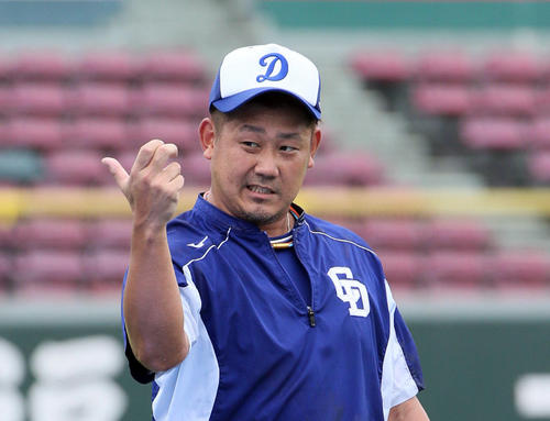 現役続行を決断した松坂