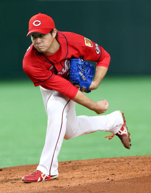 広島野村祐輔（2019年8月28日撮影）