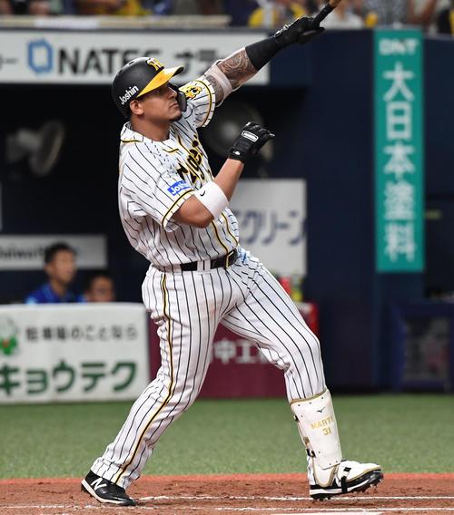 阪神ジェフリー・マルテ（2019年8月21日撮影）