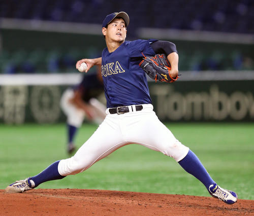 力投する創価大・杉山（2019年6月10日）