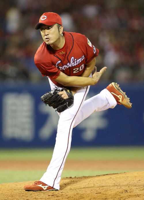 広島永川勝浩（2018年7月31日撮影）