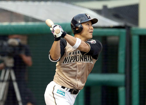 日本ハム田中賢介（2019年9月1日撮影）