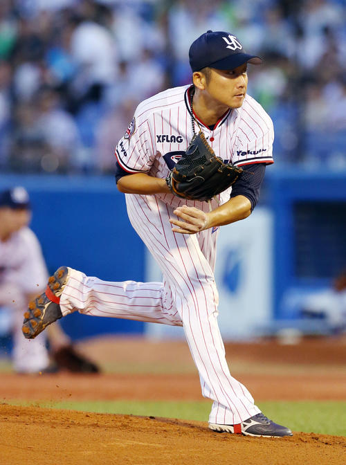 ヤクルト石川雅規投手（2019年9月6日撮影）