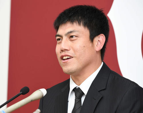 元巨人西村健太朗氏（2018年10月3日撮影）