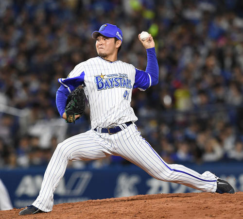 DeNA砂田毅樹（2019年5月16日撮影）
