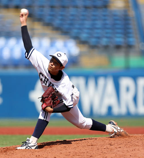 中大対駒大　2番手の中大・後藤（撮影・大野祥一）