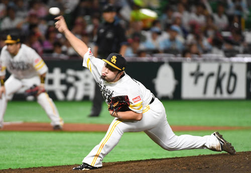 9回を抑えた守護神の森（2019年9月20日）