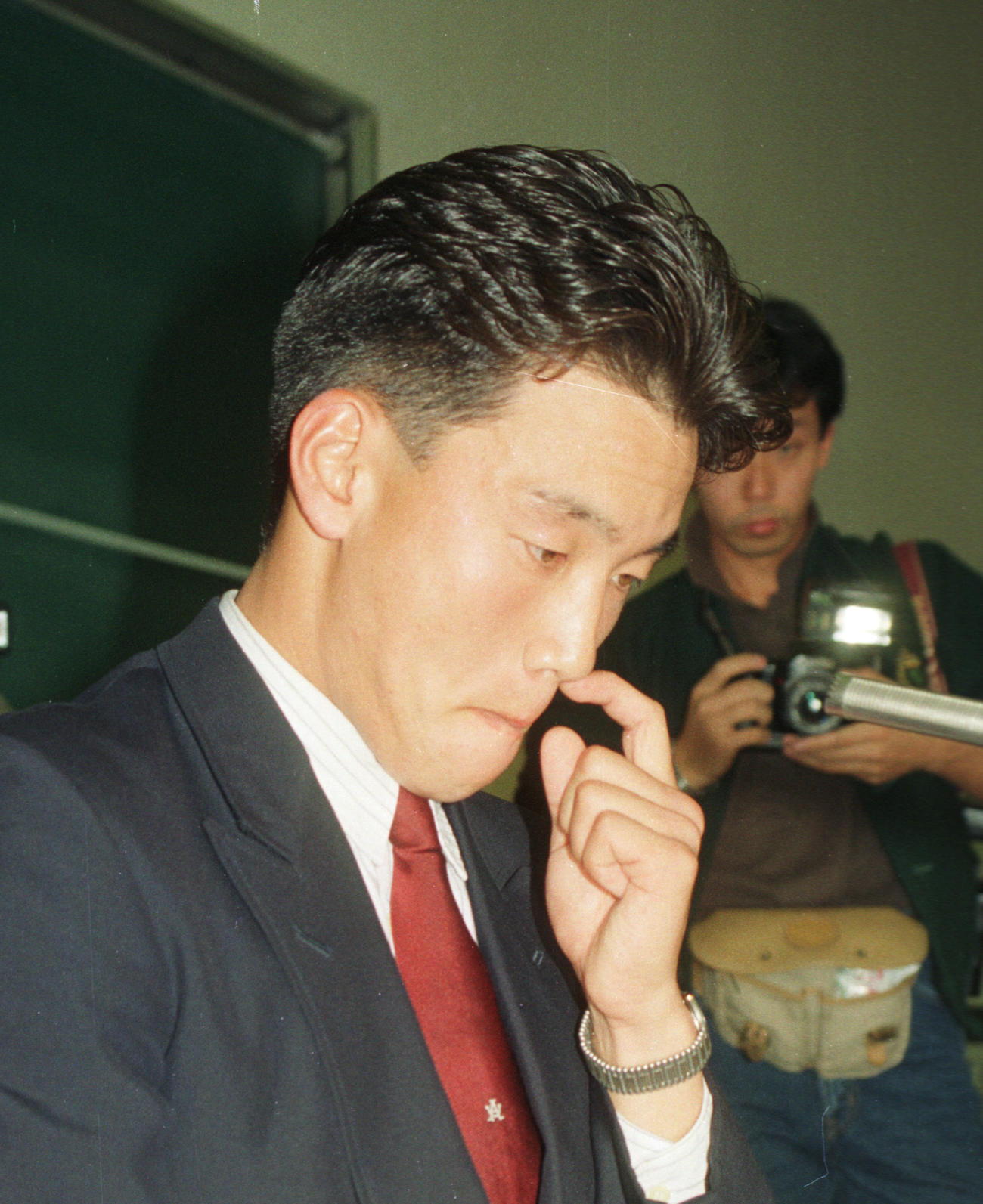 90年11月24日、亜大・小池秀郎はロッテに指名され、「あれだけ断ったのにどうして指名したのか」と涙が止まらなかった